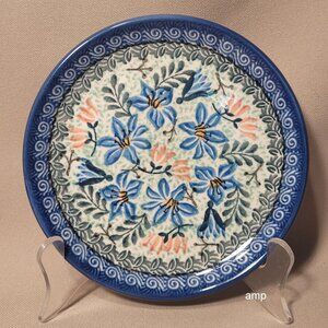 Unikat Polish Pottery Bread & Butter Plate (6 1/4") Kedzierska 1683 NEW!